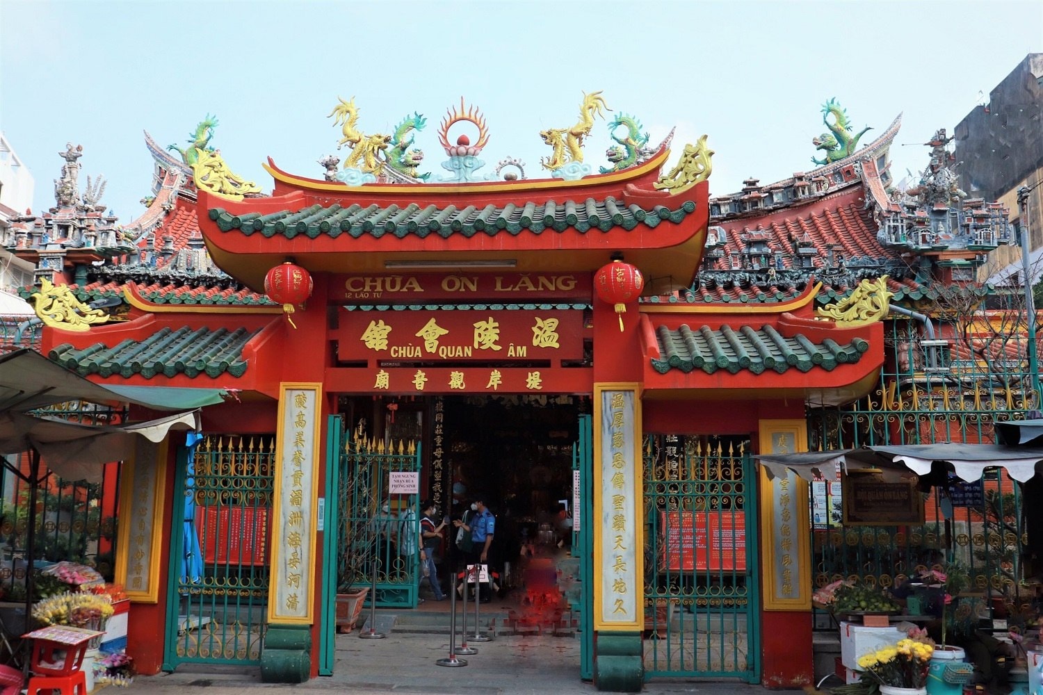 Quan Am Pagoda in Ho Chi Minh City is a beautiful site worth visiting